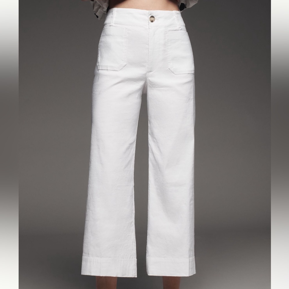 Anthropologie Maeve Colette Wide Leg Pants